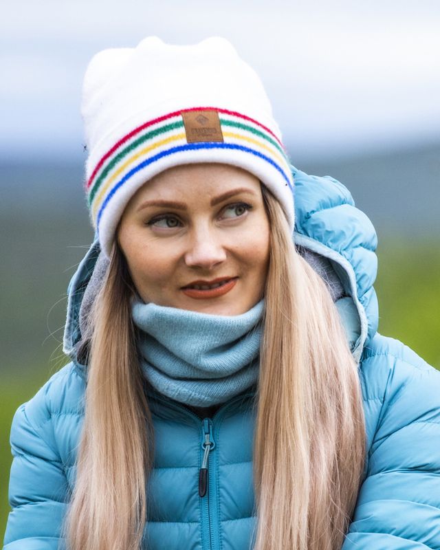Bivvil hals lyseblå (str XS)